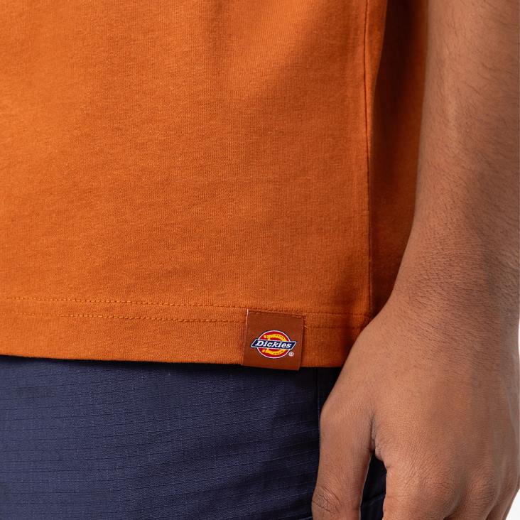 Heren Dickies Marbury T-shirt met korte mouwen peperkoek bruin (ie) kleding 6F0X801