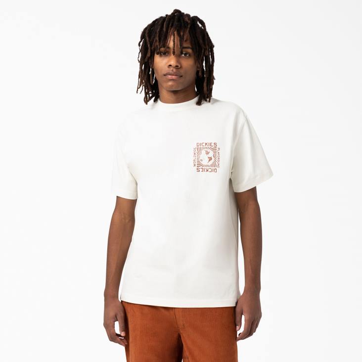 Heren Dickies Marbury T-shirt met korte mouwen wit (wh) kleding 6F0X803