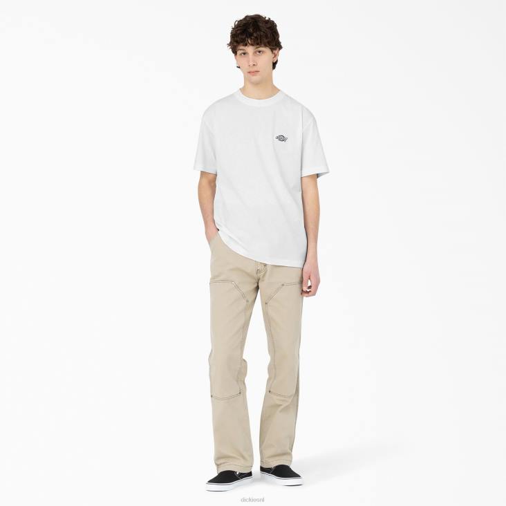 Heren Dickies Summerdale T-shirt met korte mouwen wit (wh) kleding 6F0X583