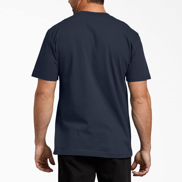 Heren Dickies T-shirt met korte mouwen donker marineblauw (dn) kleding 6F0X632