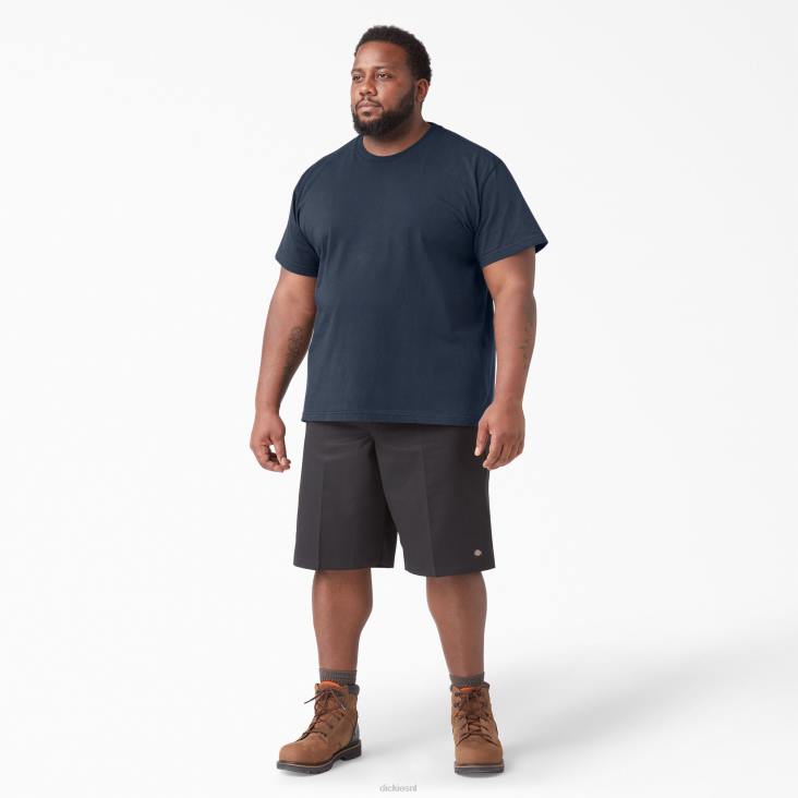 Heren Dickies T-shirt met korte mouwen donker marineblauw (dn) kleding 6F0X632