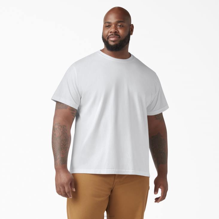 Heren Dickies T-shirt met korte mouwen wit (wh) kleding 6F0X634
