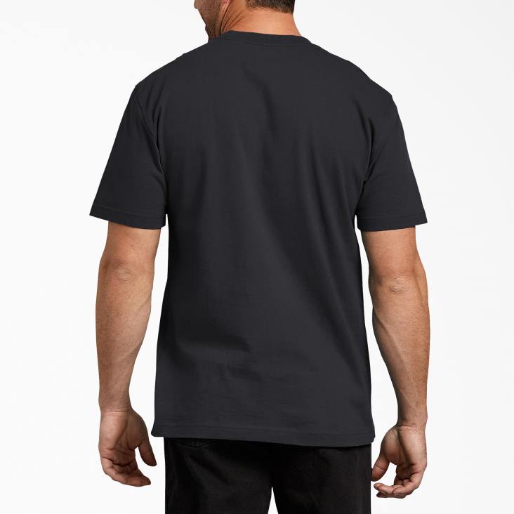 Heren Dickies T-shirt met korte mouwen zwart (bk) kleding 6F0X631