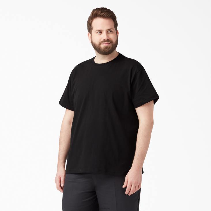 Heren Dickies T-shirt met korte mouwen zwart (bk) kleding 6F0X631