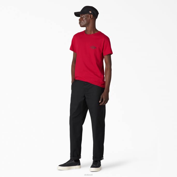 Heren Dickies erfgoed grafisch t-shirt kardinaal (ic) kleding 6F0X904