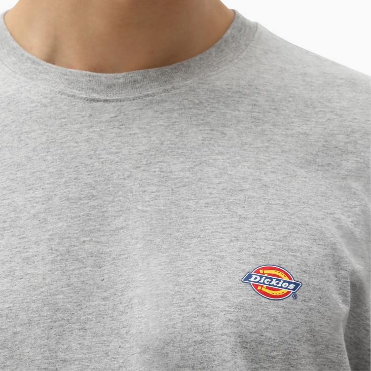 Heren Dickies esdoorn t-shirt met korte mouwen grijs gespikkeld (hg) kleding 6F0X819