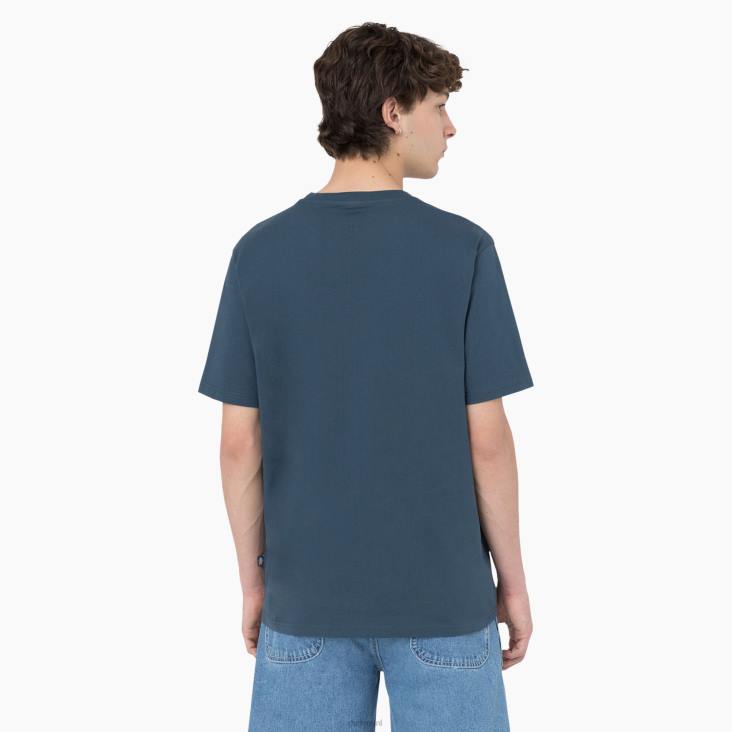 Heren Dickies esdoorn t-shirt met korte mouwen marineblauw (nv) kleding 6F0X821