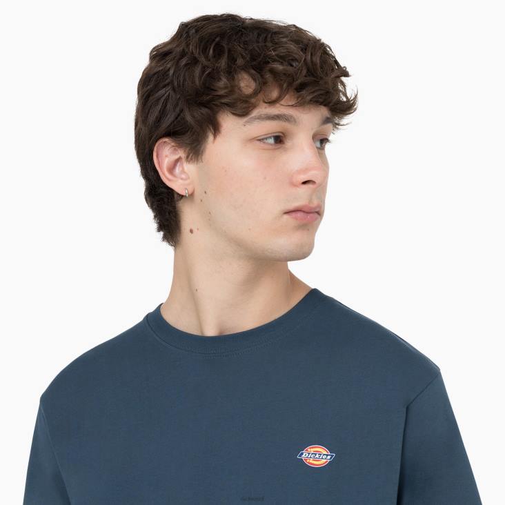 Heren Dickies esdoorn t-shirt met korte mouwen marineblauw (nv) kleding 6F0X821