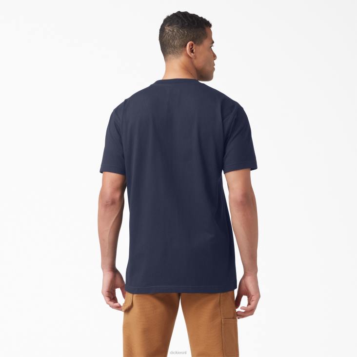 Heren Dickies grafisch T-shirt met korte mouwen en woordmerk inkt marine (ik) kleding 6F0X814