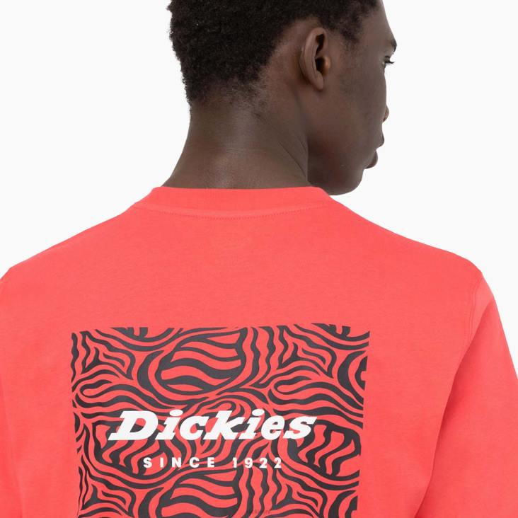 Heren Dickies leesburg T-shirt met korte mouwen bitterzoet (bw2) kleding 6F0X877