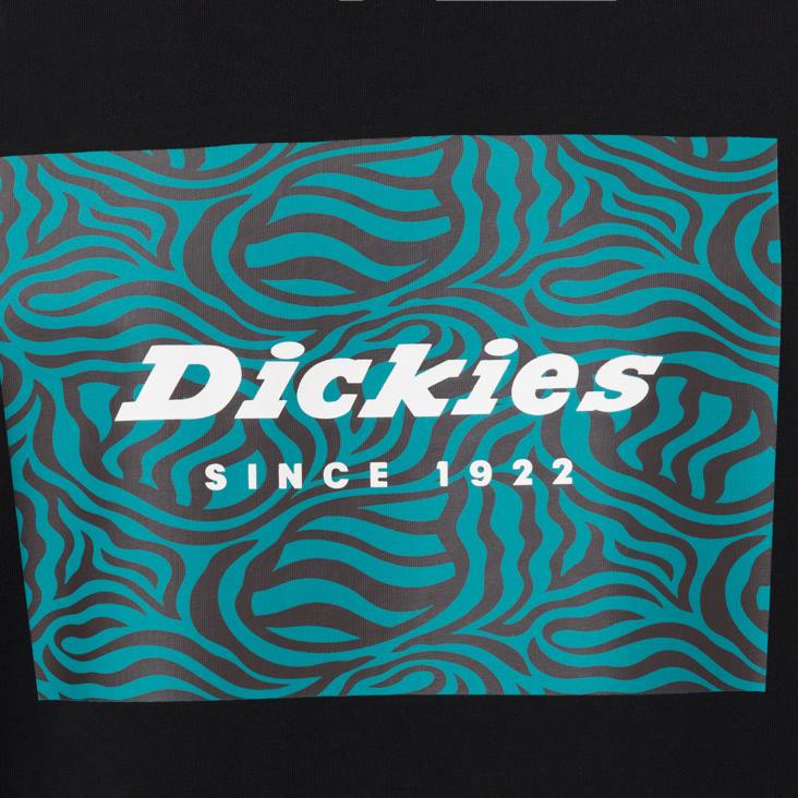 Heren Dickies leesburg T-shirt met korte mouwen zwart (bkx) kleding 6F0X876