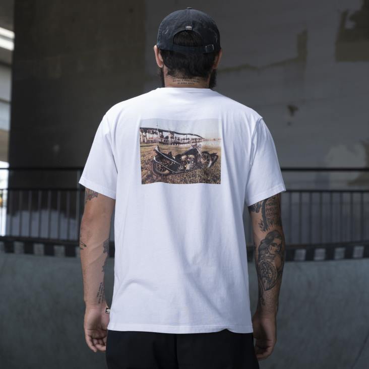 Heren Dickies ronnie sandoval foto t-shirt wit (wh) kleding 6F0X794