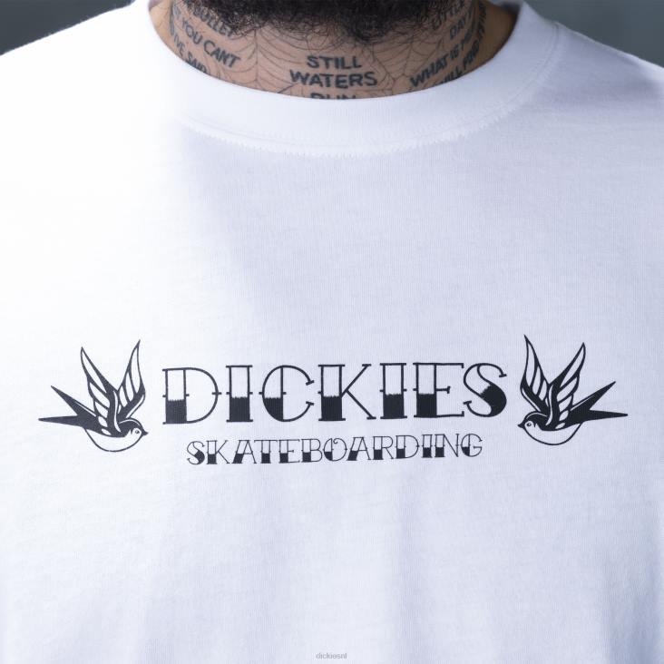 Heren Dickies ronnie sandoval foto t-shirt wit (wh) kleding 6F0X794