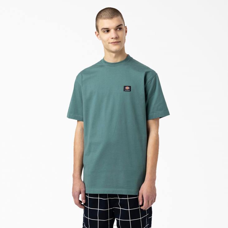 Heren Dickies skateboarden mount vista t-shirt lincoln groen (ln) kleding 6F0X930