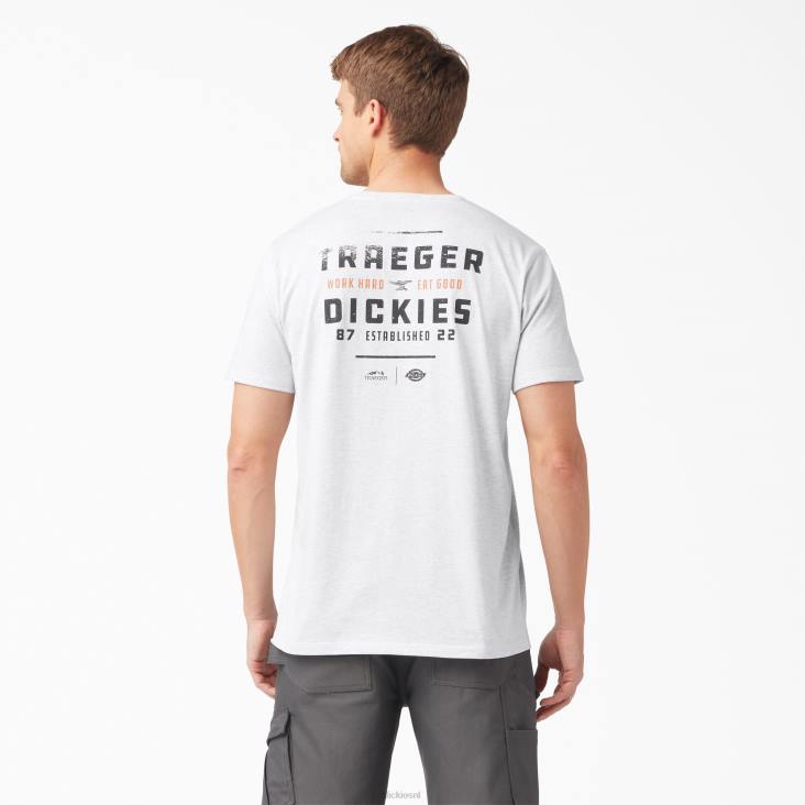 Heren Dickies traeger ultieme grillt-shirt asgrijs (ag) kleding 6F0X591
