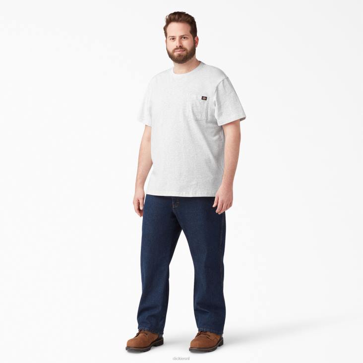 Heren Dickies zwaargewicht T-shirt met korte mouwen asgrijs (ag) kleding 6F0X504