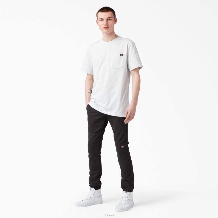Heren Dickies zwaargewicht T-shirt met korte mouwen asgrijs (ag) kleding 6F0X504