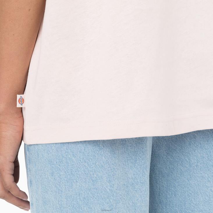 vrouwen Dickies Summerdale T-shirt met korte mouwen perzik zweep (p2w) kleding 6F0X1982