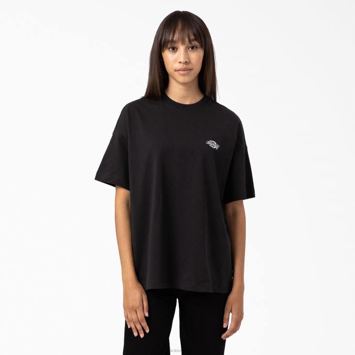 vrouwen Dickies Summerdale T-shirt met korte mouwen zwart (kbk) kleding 6F0X1981