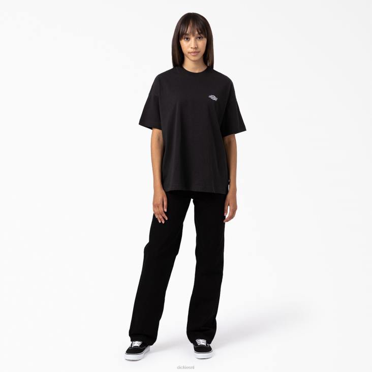 vrouwen Dickies Summerdale T-shirt met korte mouwen zwart (kbk) kleding 6F0X1981