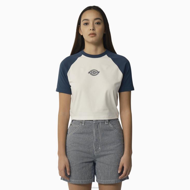 vrouwen Dickies sodaville-t-shirt luchtmacht blauw (af) kleding 6F0X2055