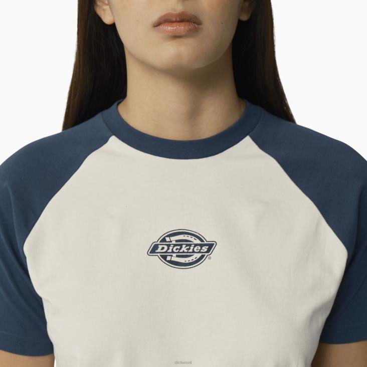 vrouwen Dickies sodaville-t-shirt luchtmacht blauw (af) kleding 6F0X2055