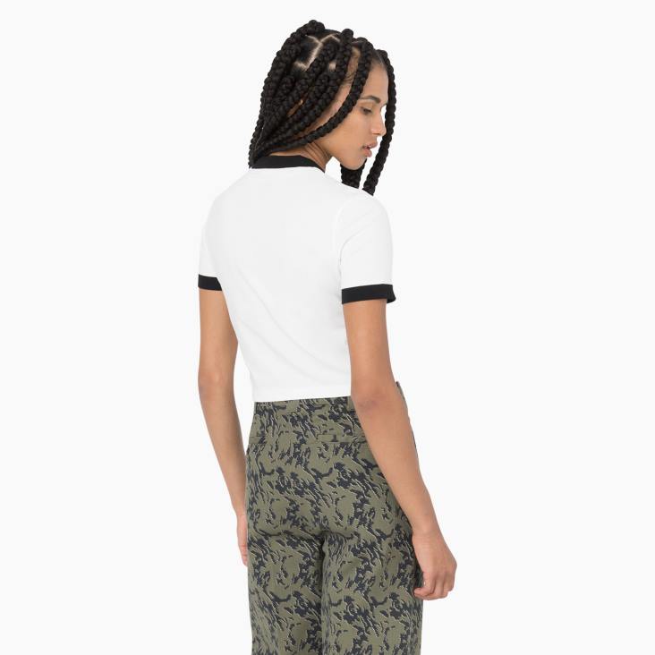 vrouwen Dickies warme lente t-shirt wolk (cl9) kleding 6F0X1996