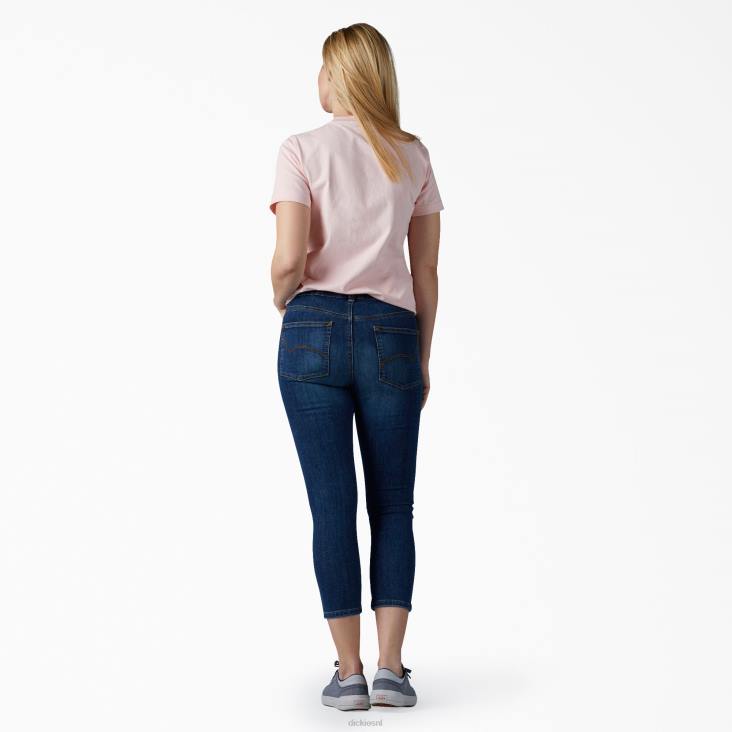 vrouwen Dickies zwaargewicht T-shirt met korte mouwen lotusroze (lo2) kleding 6F0X1961