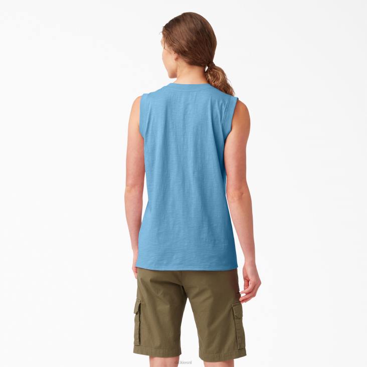 vrouwen Dickies tanktop azuurblauw (ab2) kleding 6F0X2024