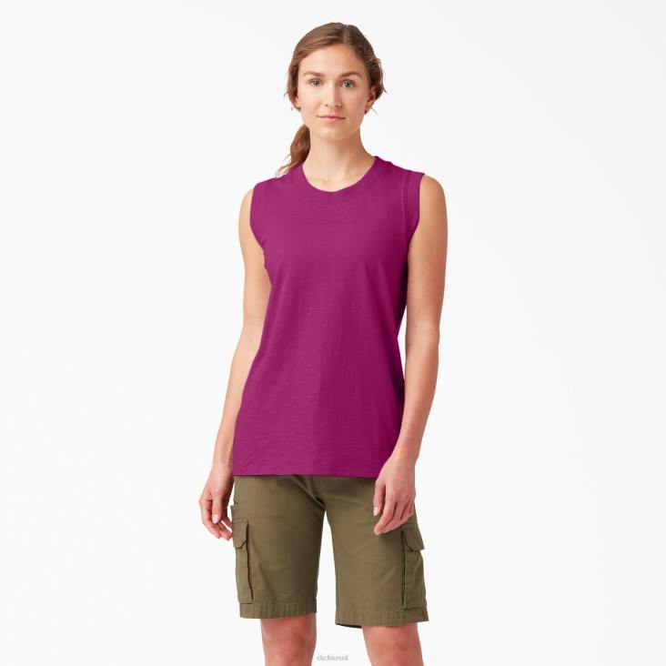 vrouwen Dickies tanktop festival fuchsia (f2f) kleding 6F0X2026