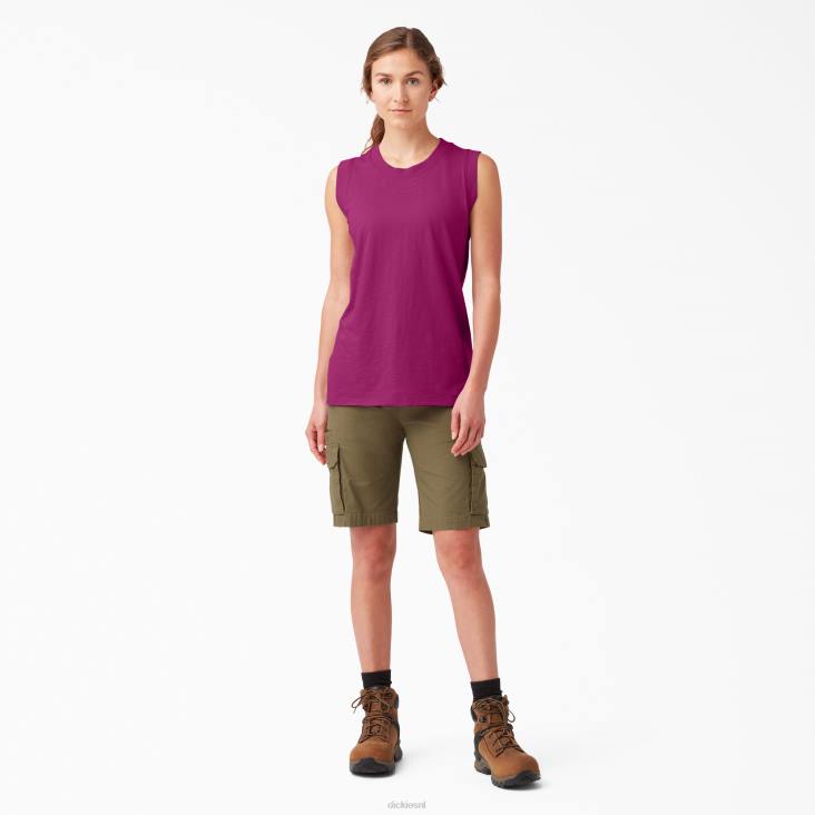 vrouwen Dickies tanktop festival fuchsia (f2f) kleding 6F0X2026