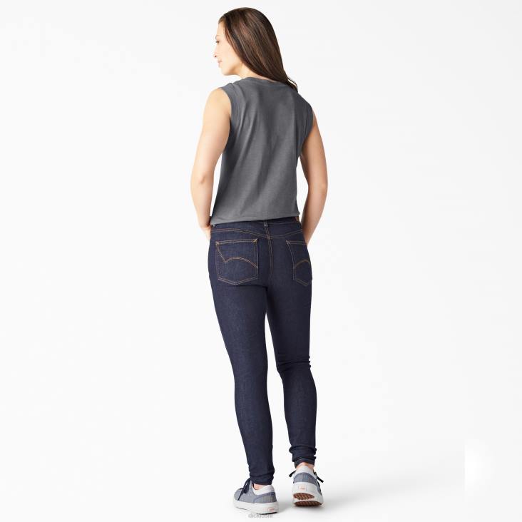 vrouwen Dickies tanktop grafietgrijs (ga) kleding 6F0X2027