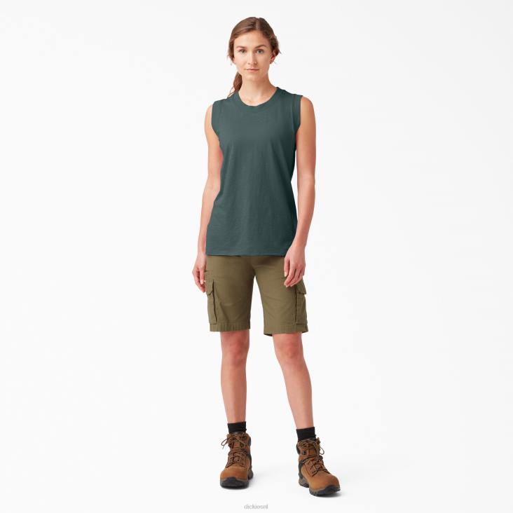 vrouwen Dickies tanktop lincoln groen (ln) kleding 6F0X2029