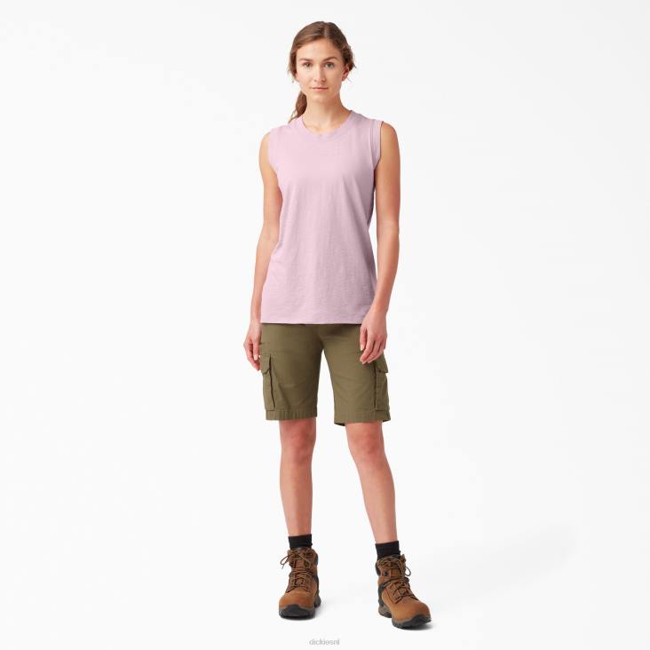 vrouwen Dickies tanktop mauve schaduwen (vs) kleding 6F0X2032