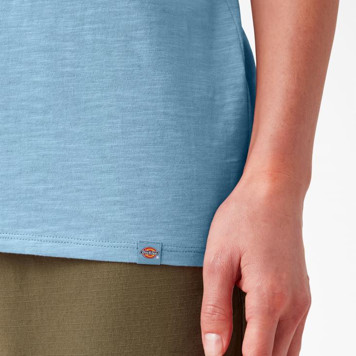 vrouwen Dickies tanktop stoffig blauw (dl) kleding 6F0X2025