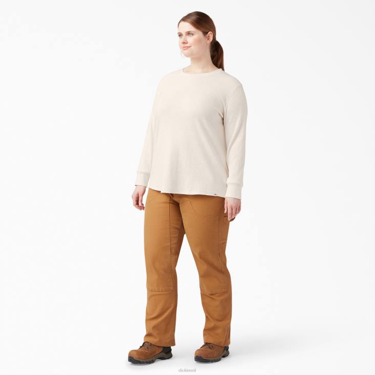 vrouwen Dickies plus thermisch shirt met lange mouwen havermout heide (o2h) kleding 6F0X2073