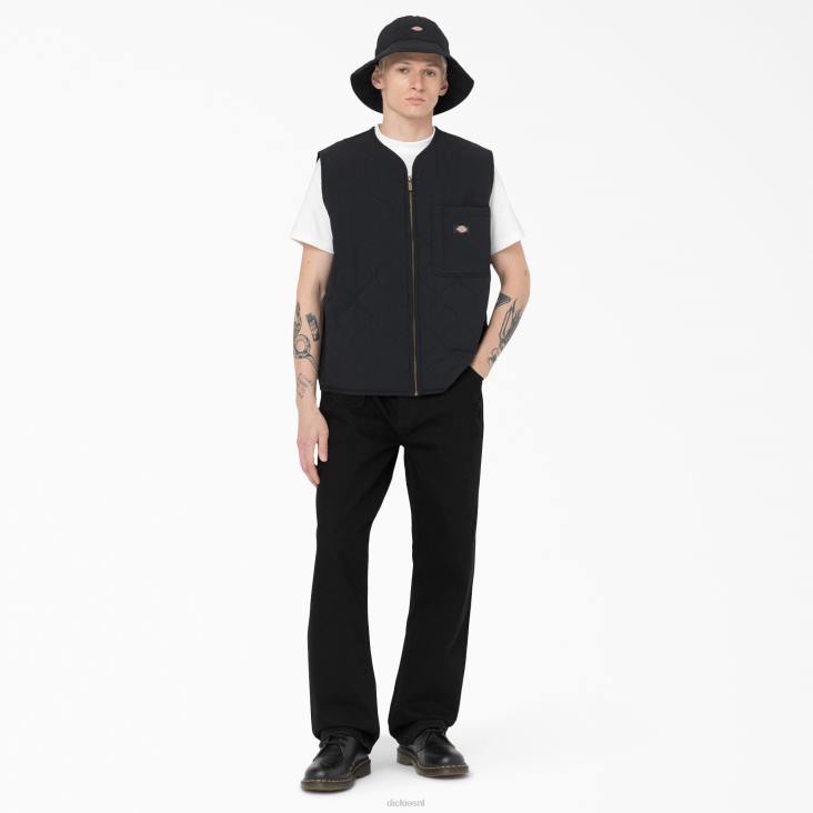 Heren Dickies Thorsby voering vest zwart (bkx) kleding 6F0X1122