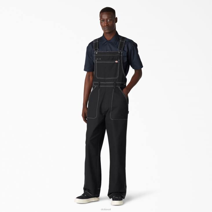 Heren Dickies herwerkte overall met bretels normaal werk kleding 6F0X1513