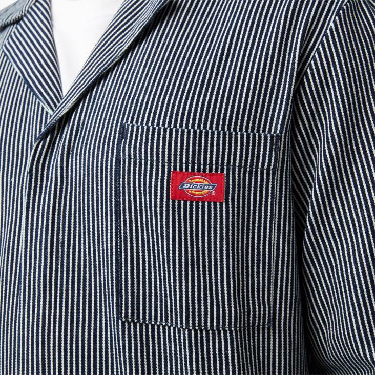 Heren Dickies hickory gestreepte overall gespoeld hickory streep (rechts) werk kleding 6F0X1392