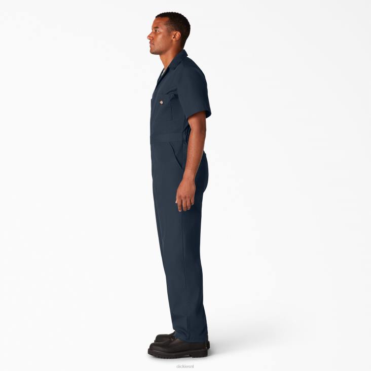 Heren Dickies overalls met korte mouwen kort werk kleding 6F0X324