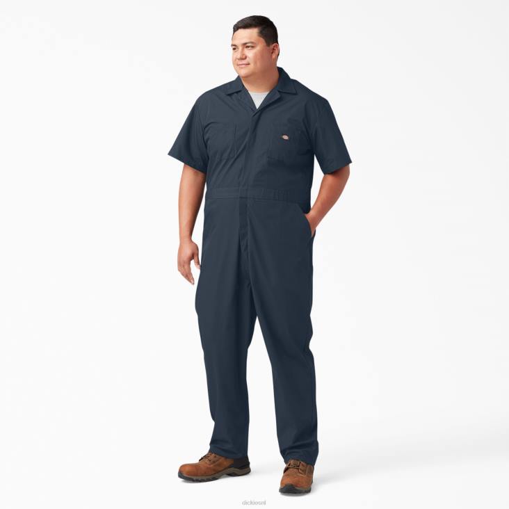 Heren Dickies overalls met korte mouwen kort werk kleding 6F0X324