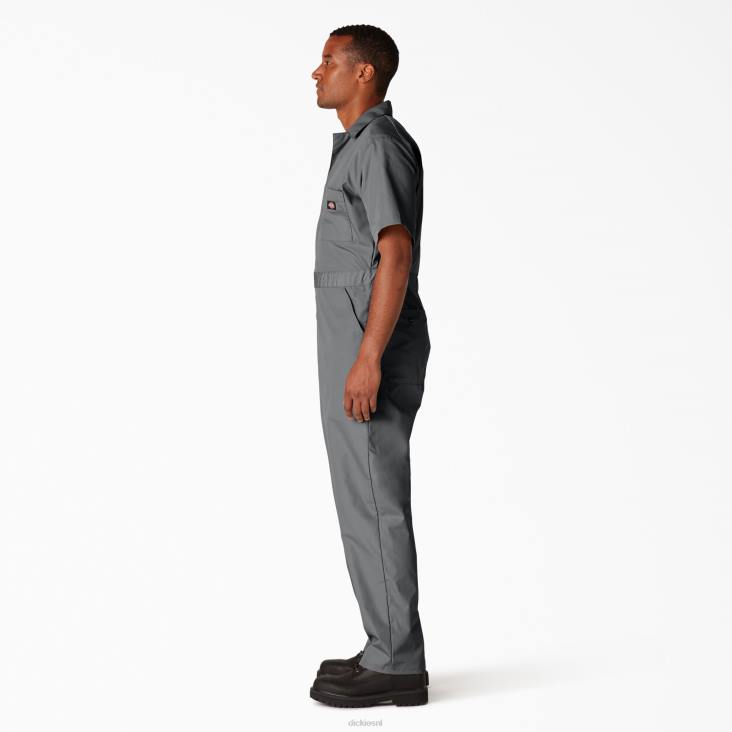 Heren Dickies overalls met korte mouwen kort werk kleding 6F0X325