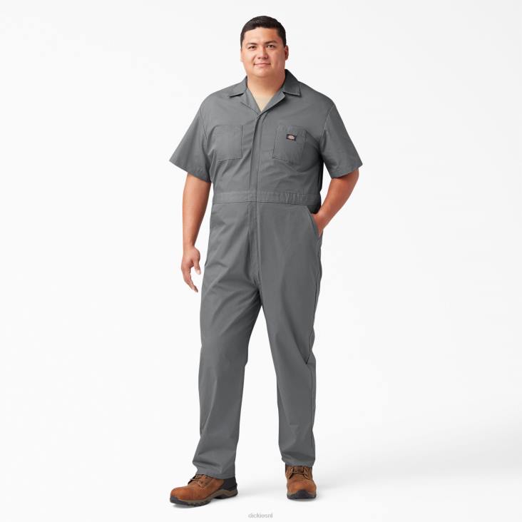Heren Dickies overalls met korte mouwen kort werk kleding 6F0X325