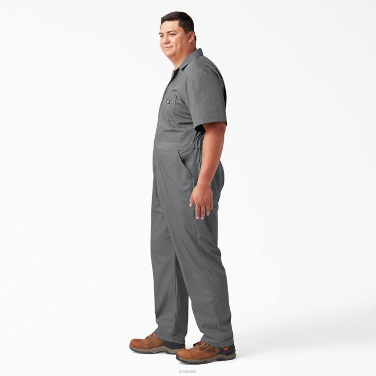 Heren Dickies overalls met korte mouwen kort werk kleding 6F0X325