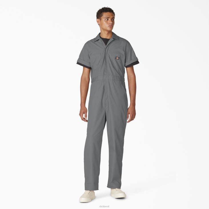 Heren Dickies overalls met korte mouwen kort werk kleding 6F0X325