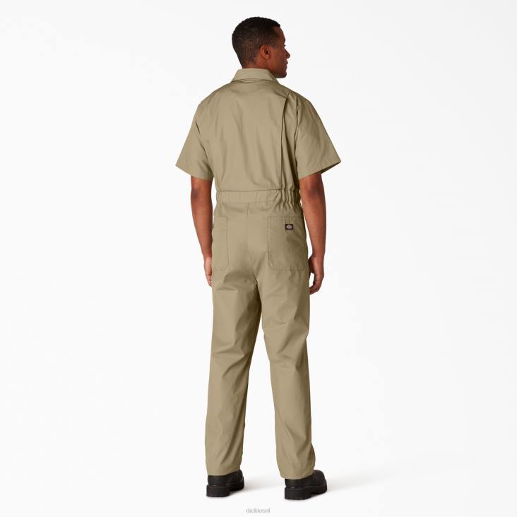 Heren Dickies overalls met korte mouwen kort werk kleding 6F0X326