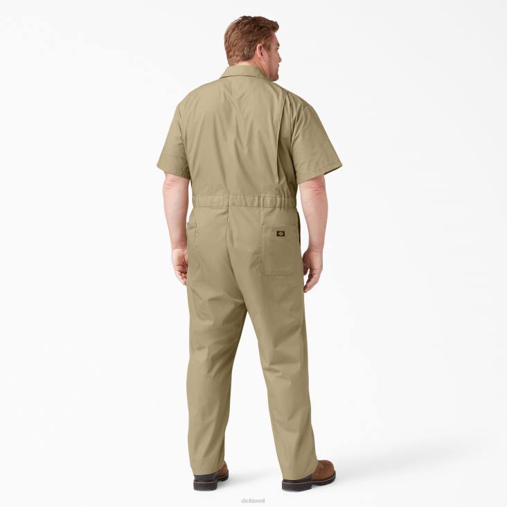 Heren Dickies overalls met korte mouwen kort werk kleding 6F0X326
