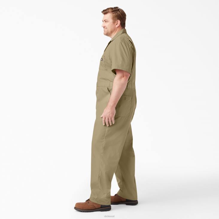 Heren Dickies overalls met korte mouwen kort werk kleding 6F0X326