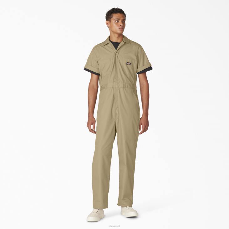 Heren Dickies overalls met korte mouwen kort werk kleding 6F0X326