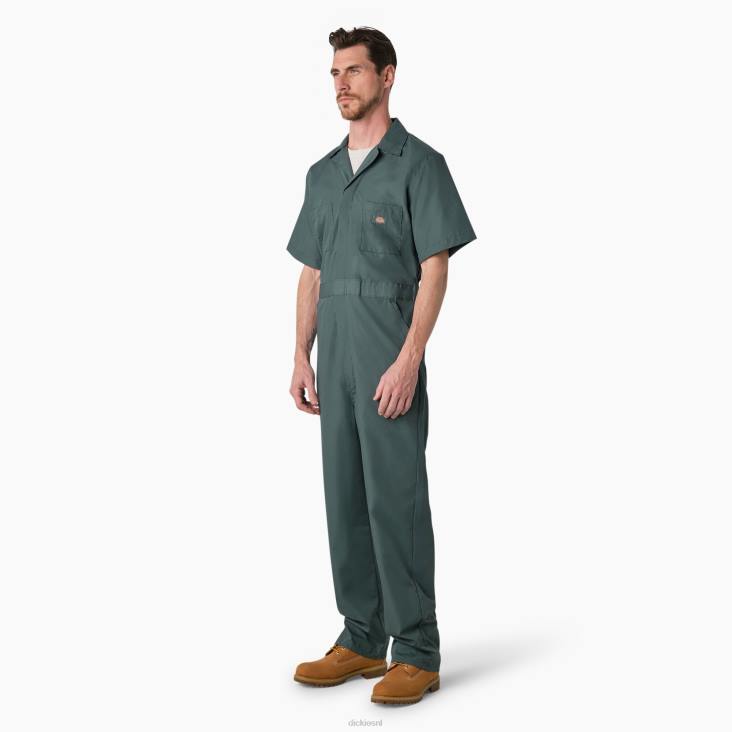 Heren Dickies overalls met korte mouwen kort werk kleding 6F0X327